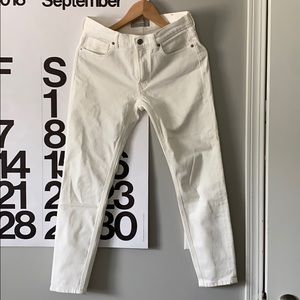 Everlane off white jeans